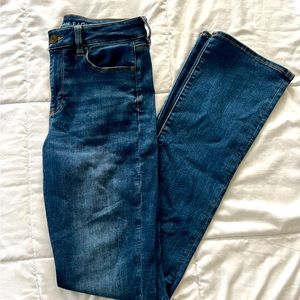 American Eagle Skinny Kick Jeans Size 10 Xtra Long